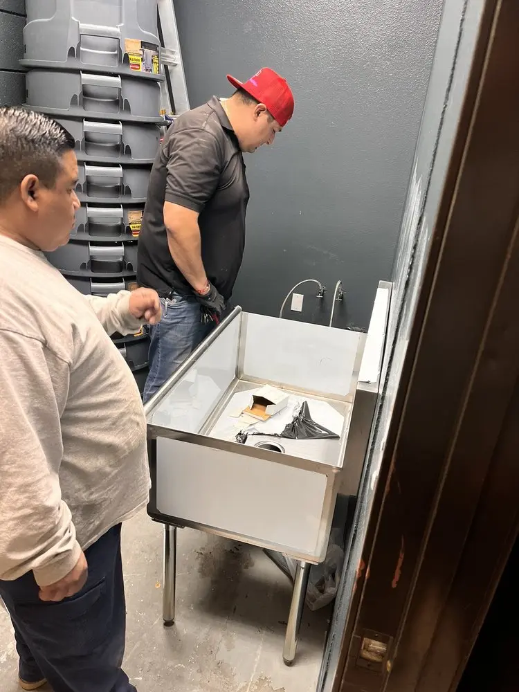 Commercial plumbing and sink installation in Rainbow Springs