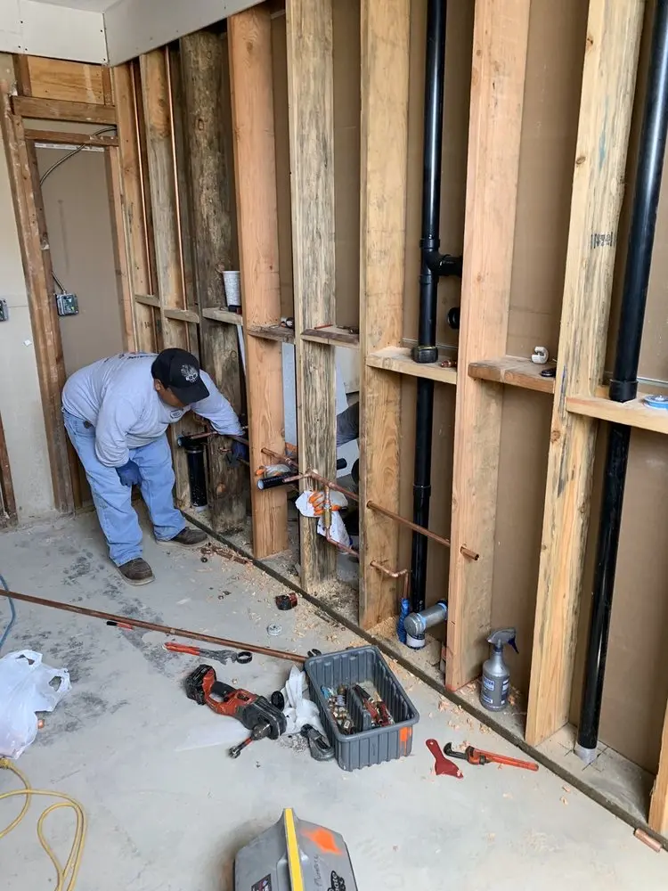 Commercial rough-in plumbing for Water Heater Replacement in Rainbow Springs
